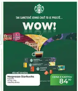 Tamda Foods Nespresso Starbucks kapslelo od 51g-57g nabídka
