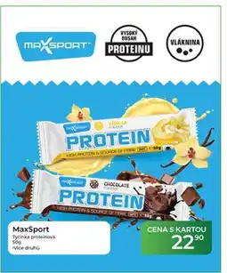 Tamda Foods MaxSport Tyčinka proteinová nabídka