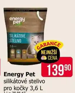 Teta Energy Pet silikátové stelivo pro kočky nabídka