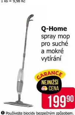 Teta Q-Home spray mop pro suché a mokré vytírání nabídka