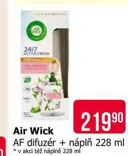 Teta Air Wick AF difuzér + náplň 228 ml nabídka