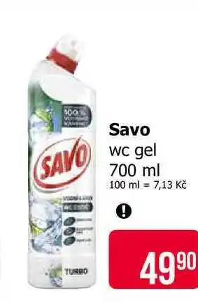 Teta Savo wc gel nabídka