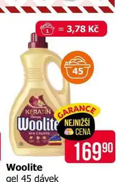 Teta Woolite gel 45 dávek nabídka