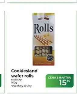 Tamda Foods Cookiesland wafer rolls trubičky nabídka