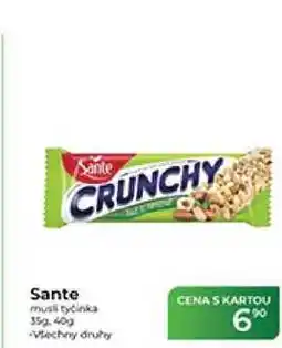 Tamda Foods Sante musli tyčinka 35g 40 g nabídka