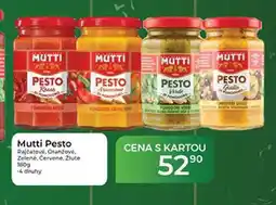 Tamda Foods Mutti Pesto Rajčatove, Oranzové. Zelené, Cervené. Zluté nabídka