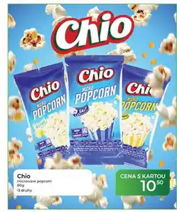 Tamda Foods Chio microwave popcorn nabídka