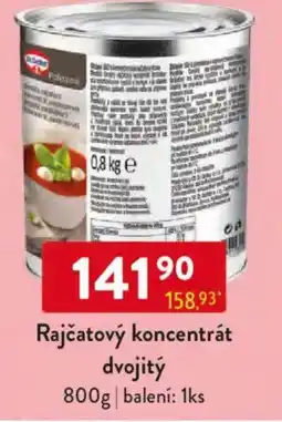 Qanto Dr.Oetker Rajčatový koncentrát dvojitý nabídka