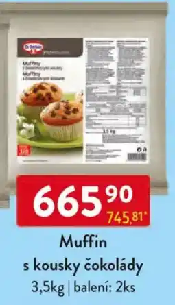Qanto Dr.Oetker Muffin s kousky čokolády nabídka