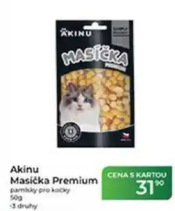 Tamda Foods Akinu Masíčka Premium pamlsky pro kočky nabídka