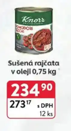 Qanto Knorr Sušená rajčata v oleji nabídka