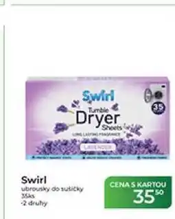 Tamda Foods Swirl ubrousky do sušičky 35ks nabídka