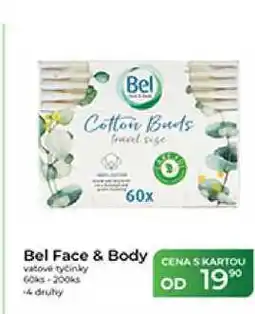 Tamda Foods Bel Face & Body vatové tyčinky 60ks-200ks nabídka