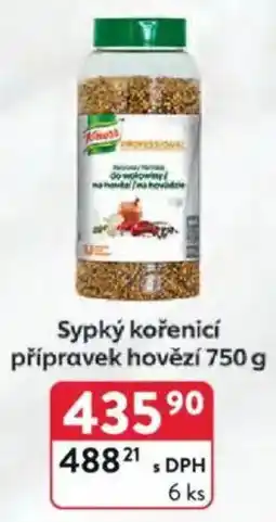 Qanto Knorr Sypký kořenicí přípravek hovězí nabídka