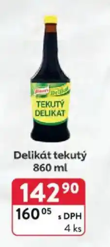Qanto Knorr Delikát tekutý nabídka
