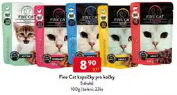 Qanto Fine Cat kapsičky pro kočky 5 druhů nabídka