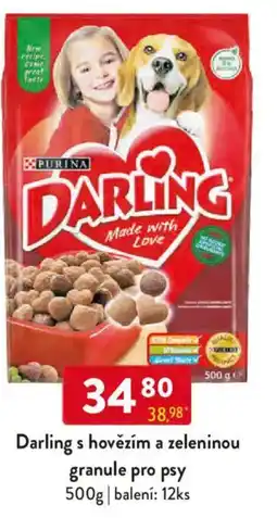 Qanto Darling s hovězím a zeleninou granule pro psy nabídka