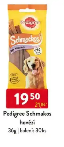 Qanto Pedigree Schmakos hovězí nabídka