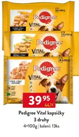 Qanto Pedigree Vital kapsičky 3 druhy nabídka