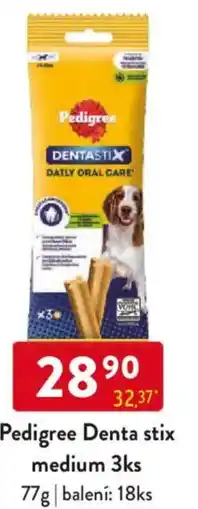 Qanto Pedigree Denta stix medium 3ks nabídka