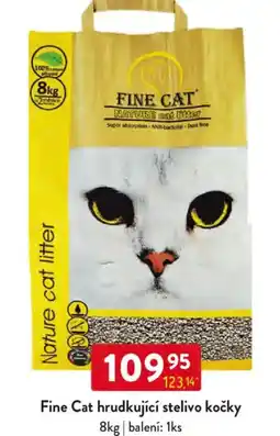 Qanto Fine Cat hrudkující stelivo kočky nabídka