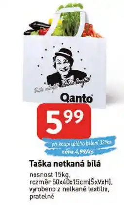 Qanto Taška netkaná bílá nabídka