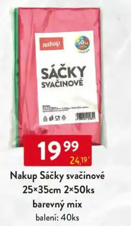 Qanto Nakup Sáčky svačinové nabídka