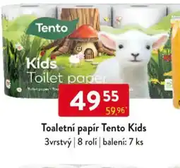 Qanto Toaletní papír Tento Kids nabídka