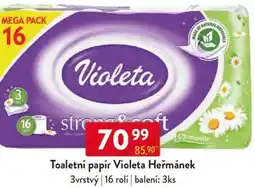 Qanto Toaletní papír Violeta Heřmánek nabídka