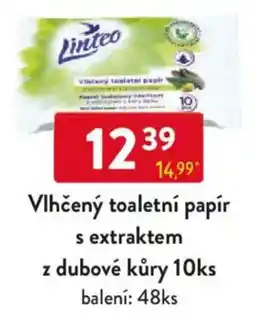 Qanto Vlhčený toaletní papír s extraktem z dubové kůry 10ks nabídka