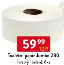 Qanto Toaletní papír Jumbo 280 nabídka