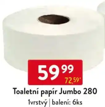 Qanto Toaletní papír Jumbo 280 nabídka