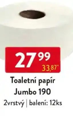 Qanto Toaletní papír Jumbo 190 nabídka