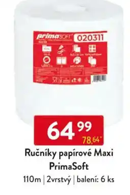 Qanto Ručníky papírové Maxi PrimaSoft nabídka