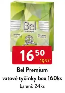 Qanto Bel Premium vatové tyčinky box 160ks nabídka