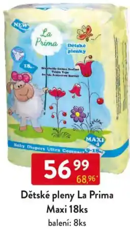 Qanto Dětské pleny La Prima Maxi nabídka