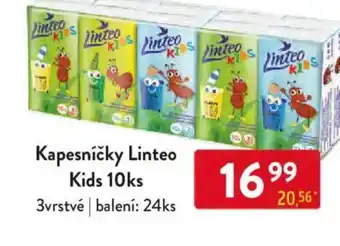 Qanto Kapesníčky Linteo Kids nabídka