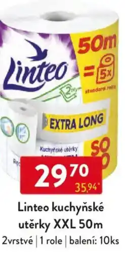 Qanto Linteo kuchyňské utěrky XXL 50m nabídka