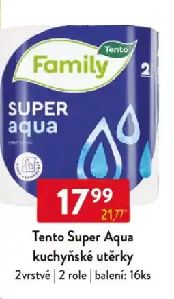 Qanto Tento Super Aqua kuchyňské utěrky nabídka