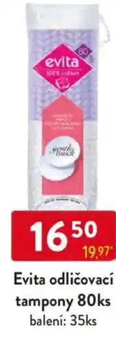 Qanto Evita odličovací tampony nabídka