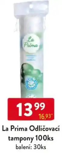 Qanto La Prima Odličovací tampony nabídka