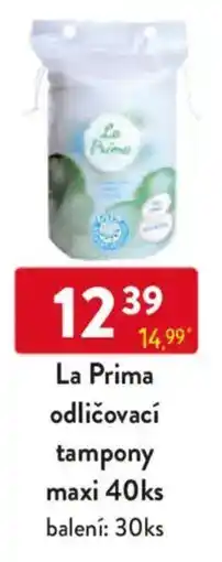 Qanto La Prima odličovací tampony maxi nabídka
