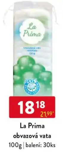 Qanto La Prima obvazová vata nabídka