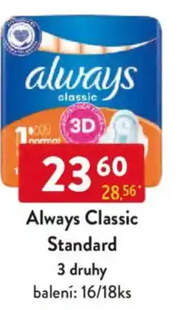 Qanto Always Classic Standard nabídka