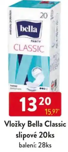 Qanto Vložky Bella Classic slipové nabídka