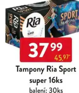 Qanto Tampony Ria Sport super nabídka
