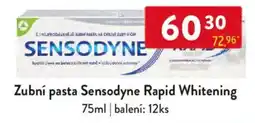 Qanto Zubní pasta Sensodyne Rapid Whitening nabídka