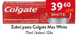 Qanto Zubní pasta Colgate Max White nabídka