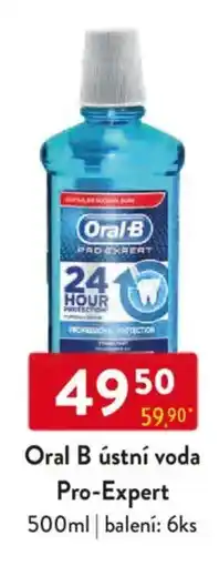 Qanto Oral B ústní voda Pro-Expert nabídka