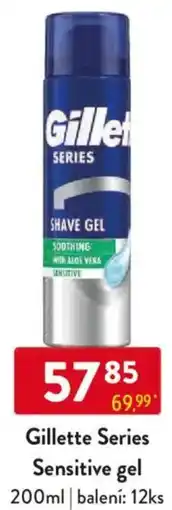 Qanto Gillette Series Sensitive gel nabídka